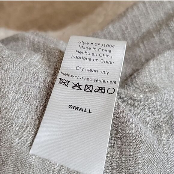 Anthropologie Elevensus Label  Cream Boucle Moto Jacket Size Small - Picture 7 of 10